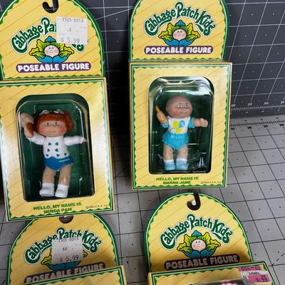 Cabbage Patch Posable Figures NEW In the BOX 