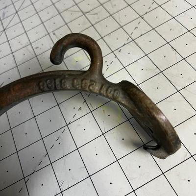 Antique Brass Hook 