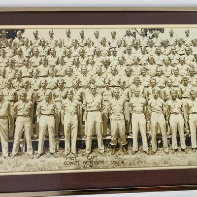 US ARMY UNIT GRADUATION PHOTO 5th INFANTRY TRAINING BN FORT KNOX KY 1946