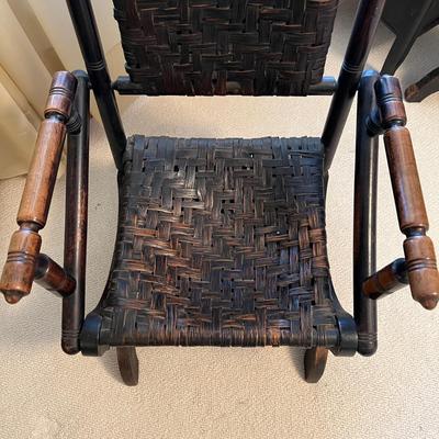 Antique Rocking Chair & Ladder Back Chair (DR-RG)