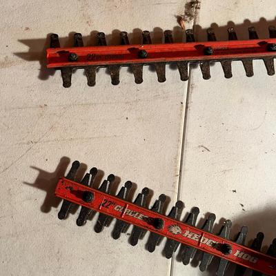 Lot of 2 Electric Hedge Trimmers