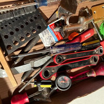 Flat of tools
