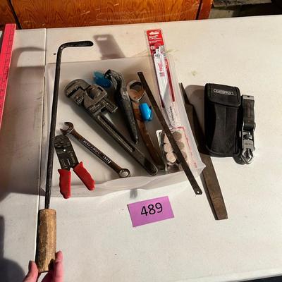 Flat of tools