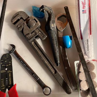 Flat of tools
