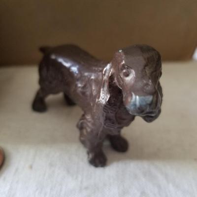 Minture stein and metal cocker spaniel
