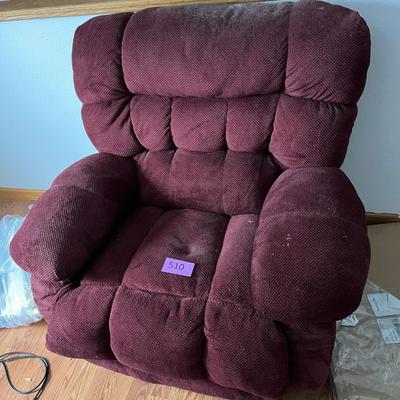Burgandy LaZBoy Recliner/ Rocker #1