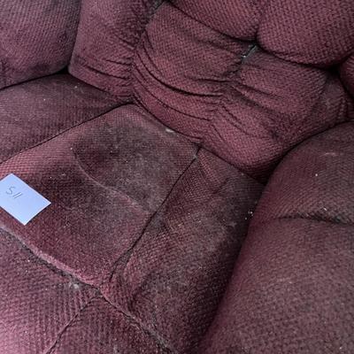Burgandy LaZBoy Recliner/ Rocker #2