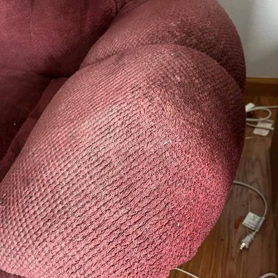 Burgandy LaZBoy Recliner/ Rocker #3