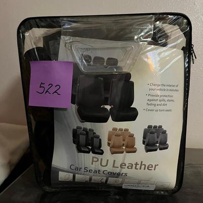 Faux Leather seat covers
