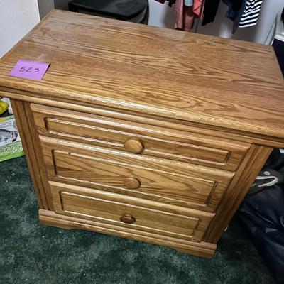 Oak night stand