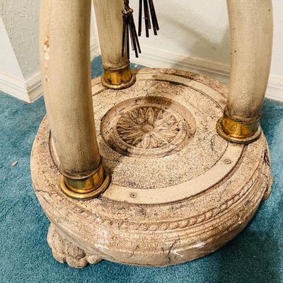 Stone and Metal Table Base  (BR1-JM)