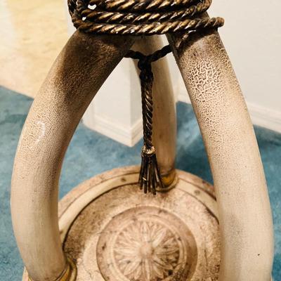 Stone and Metal Table Base  (BR1-JM)