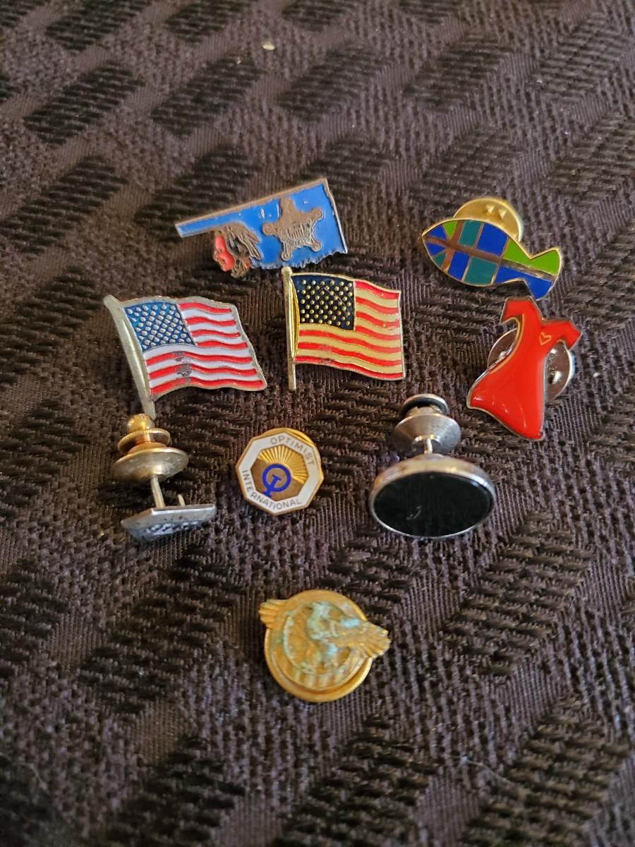 Lot of Vintage Lapel Pins