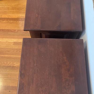 Pair of Bedside end tables