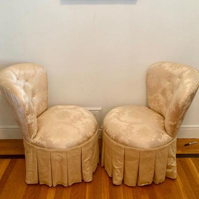 Pair of Slipper Chairs