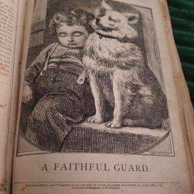 Victorian The Little Folks Book 1871  Chicago