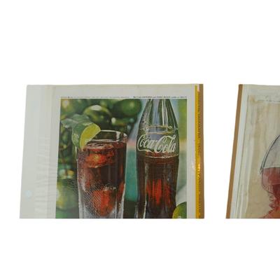 Vintage 1940s and 1960s Coca-Cola Advertisements