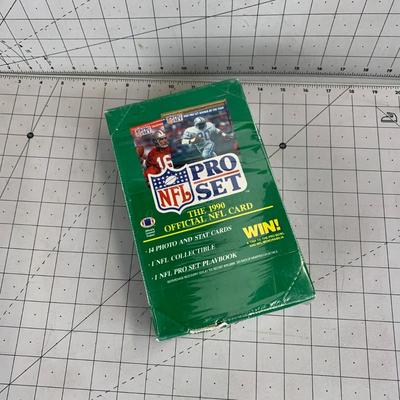 #2 SEALED NFL Pro Set 1990 Box of Cards