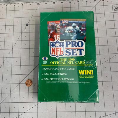 #10 SEALED NFL Pro Set The 1990 Official NFL Cards 