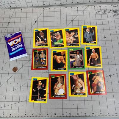 #29 Opened Pack of WCW 1991 Cards