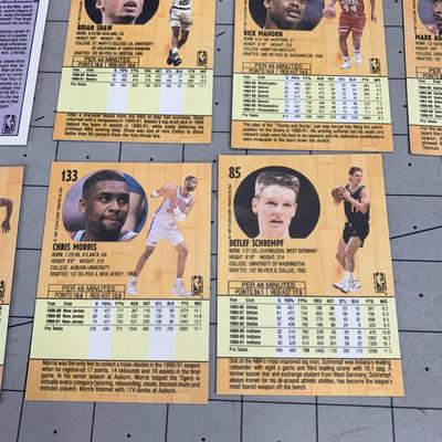 #58 1991 Opened Pack of Fleer Basketball Cards