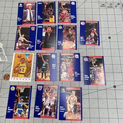 #58 1991 Opened Pack of Fleer Basketball Cards