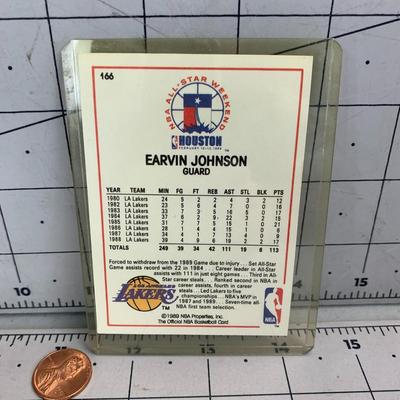 #71 Earvin Johnson '89 NBA All-Star Game Card