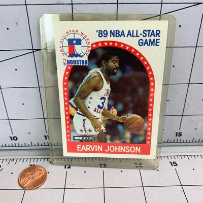 #71 Earvin Johnson '89 NBA All-Star Game Card