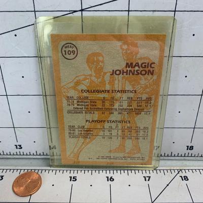 #81 Magic Johnson 1991 NBPA Card