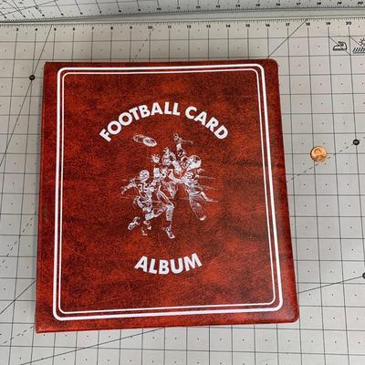 #87 Football Card Album Full of Cards 