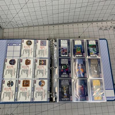 #90 Binder Full of NFL Cards