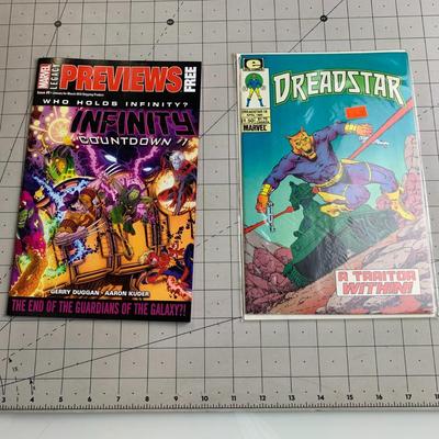 #162 Previews and Dreadstar Magazine