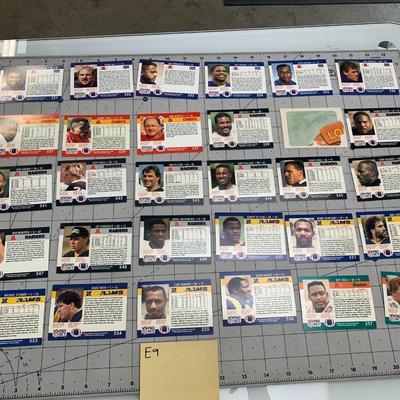 #172 NFL Cards E9