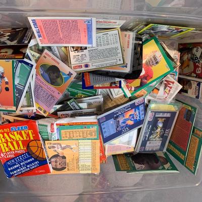 #215 Small Box Full of Mystery Sport Cards
