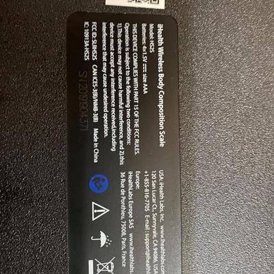 IHealth Wireless Body Composition scale