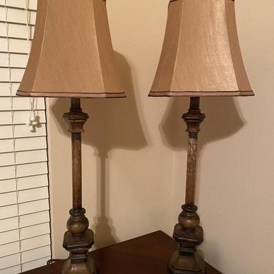 Pair of table lamps