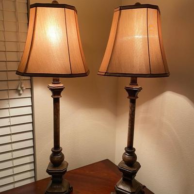 Pair of table lamps