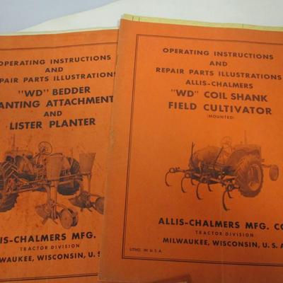 Allis Chalmers Operating Instructions
