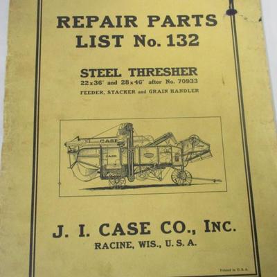 Tractor Parts Lists and Manuals