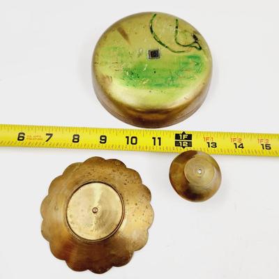 FANTASTIC BUNDLE OF VINTAGE BRASS DECOR