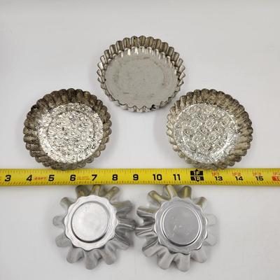 FANTASTIC HAMMERED COPPER & ALUMINUM COOKING /DECOR ITEMS