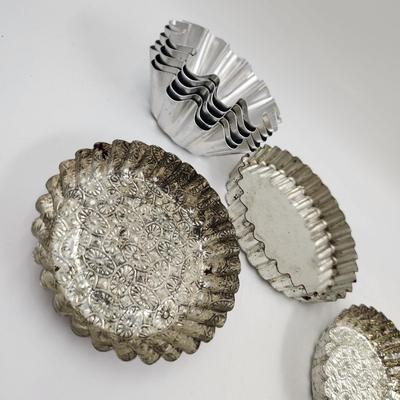 FANTASTIC HAMMERED COPPER & ALUMINUM COOKING /DECOR ITEMS