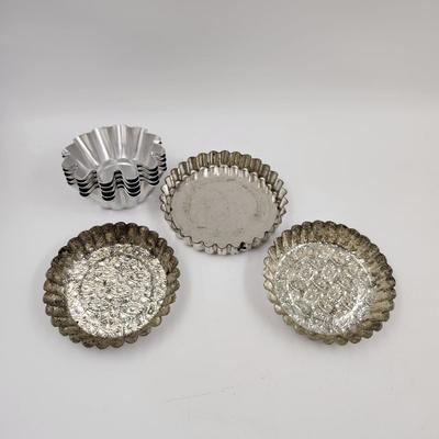 FANTASTIC HAMMERED COPPER & ALUMINUM COOKING /DECOR ITEMS