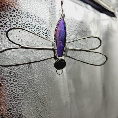 FANTASTIC DRAGON FLY GLASS SUN CATCHER BUNDLE
