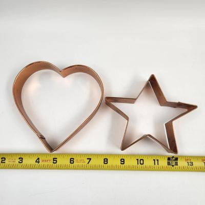 LARGE COPPER COOKIE CUTTER BUNDLE