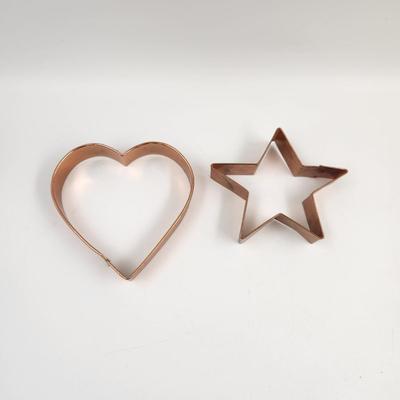 LARGE COPPER COOKIE CUTTER BUNDLE