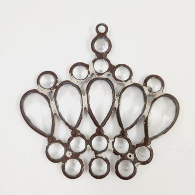 FANTASTIC BEVELED GLASS HANGING SUN CATCHER