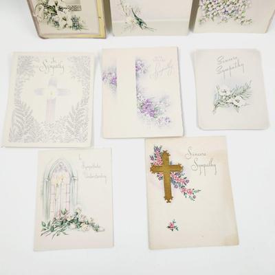 VINTAGE SYMPATHY CARD BUNDLE