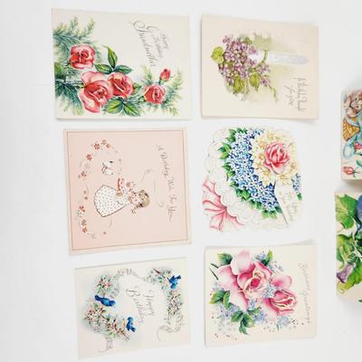 VINTAGE BIRTHDAY CARD BUNDLE