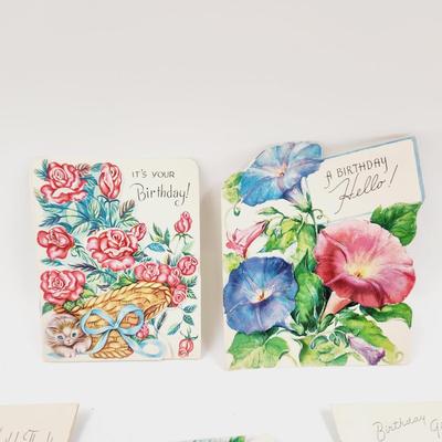 VINTAGE BIRTHDAY CARD BUNDLE